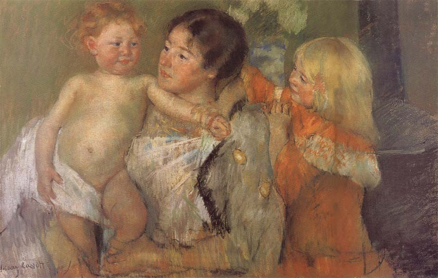 Mary Cassatt After the bath